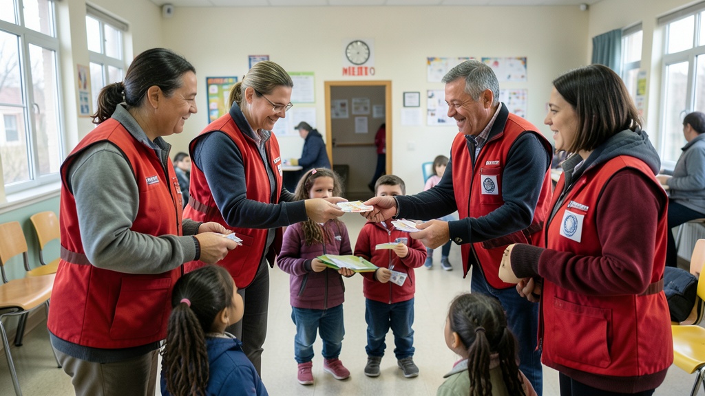 Misión Navidad del MIES sensibiliza contra la mendicidad infantil en Milagro
