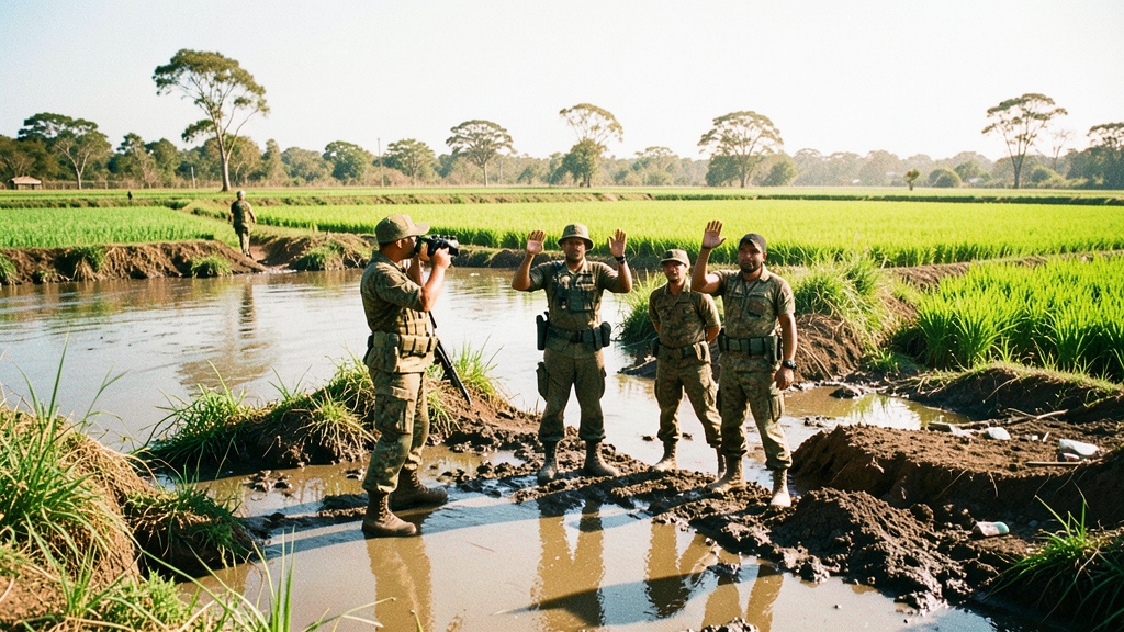 Ejército desmantela red criminal en Milagro y detiene a tres hombres armados