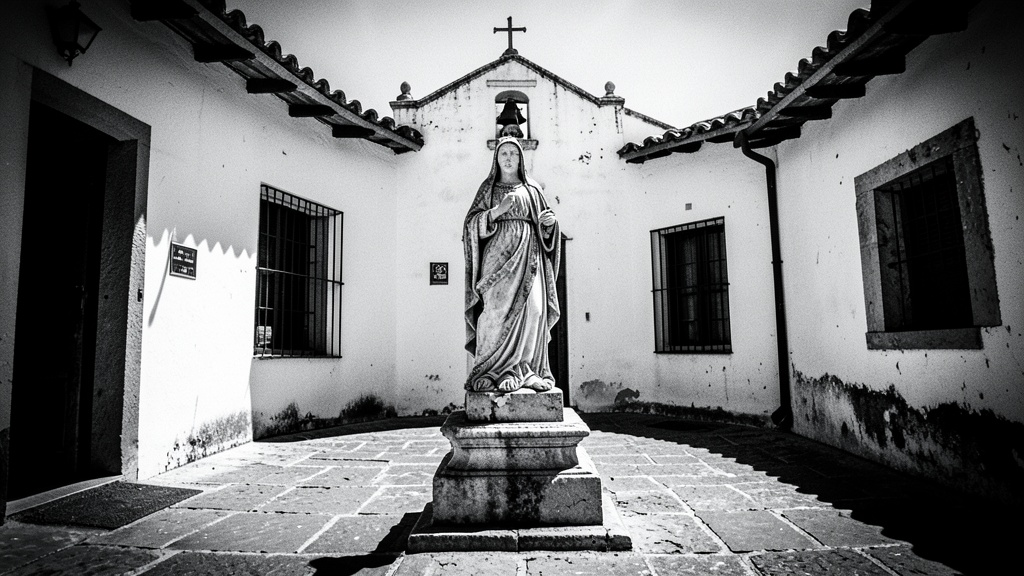 Recuperan en La Libertad la imagen de la Virgen Inmaculada sustraida de gruta barrial