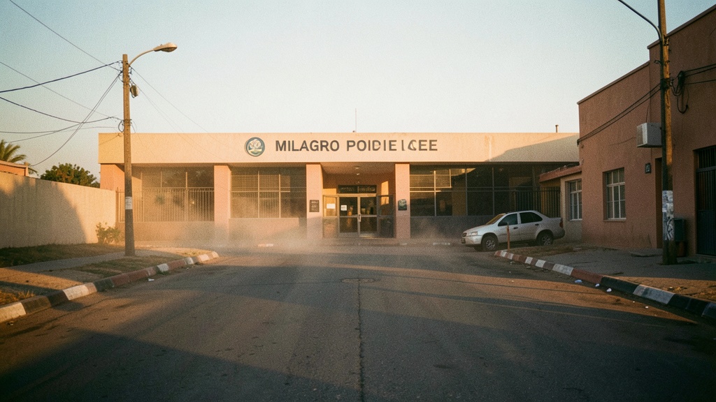 Sospechoso escapó del cuartel de Milagro tras dormir al policía que lo custodiaba