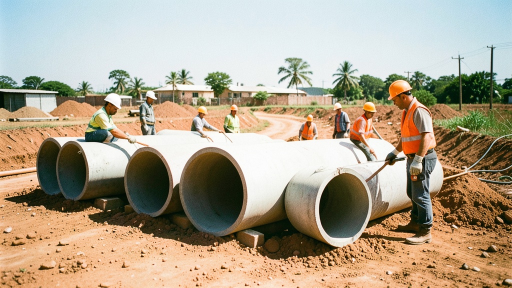 Avance del 75% en obras de alcantarillado sanitario en Milagro