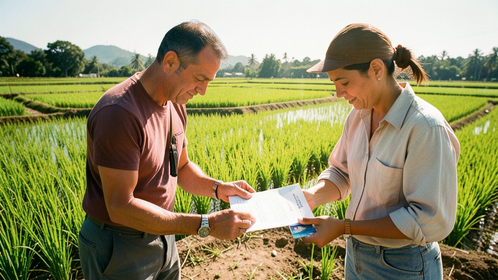Entrega de créditos al 1% y títulos de propiedad en Milagro para dinamizar la agroproducción