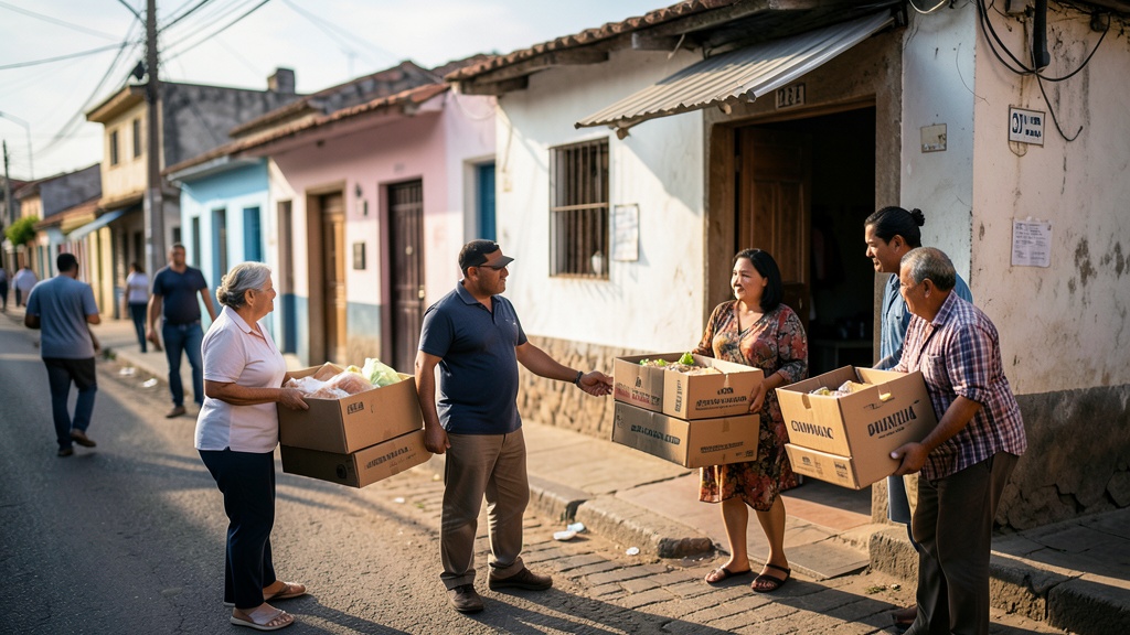 Vecinos y familia del GAD Milagro unen esfuerzos para asistir a hogares vulnerables
