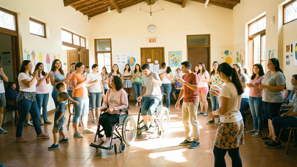 Festival en Milagro reunió a jóvenes con discapacidad para promover el arte