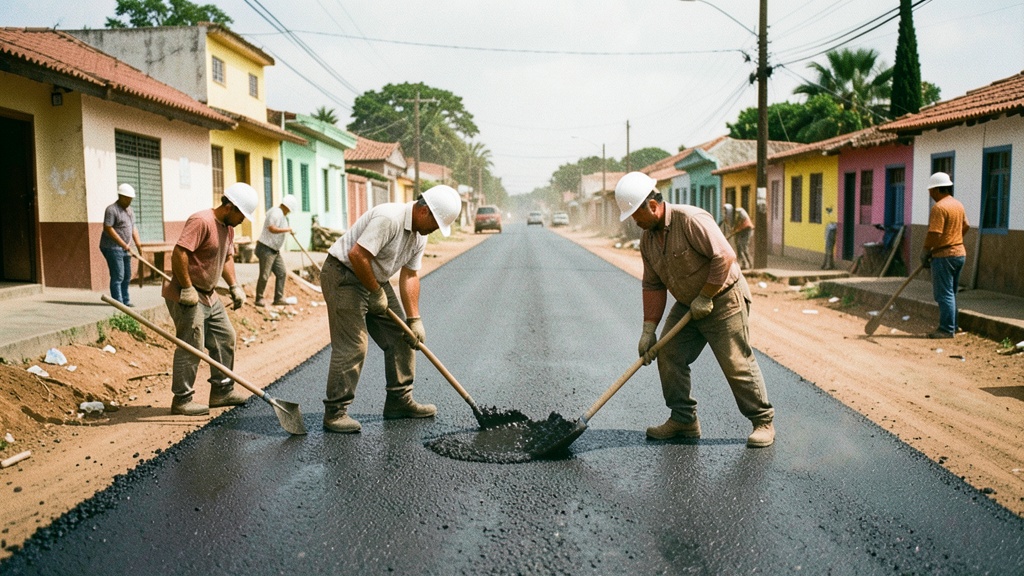 Reforma vial entre 9 de Octubre y Eloy Alfaro transforma el centro de Milagro