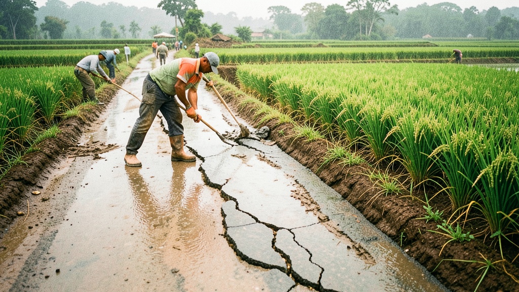 CNEL intensifica mantenimientos en Milagro para evitar cortes por lluvias