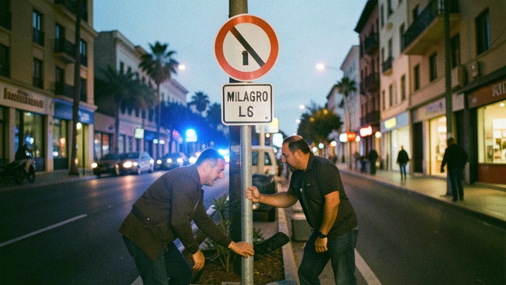 Vigilante de tránsito detuvo a asaltante en Milagro tras forcejeo grabado