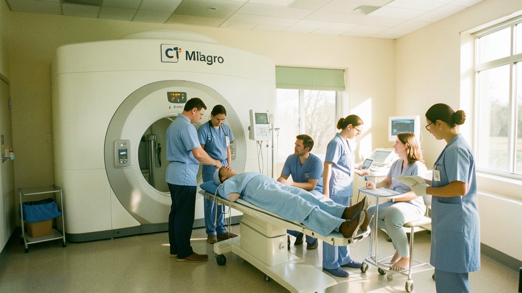 Hospital León Becerra de Milagro inauguró servicio de tomografía computarizada