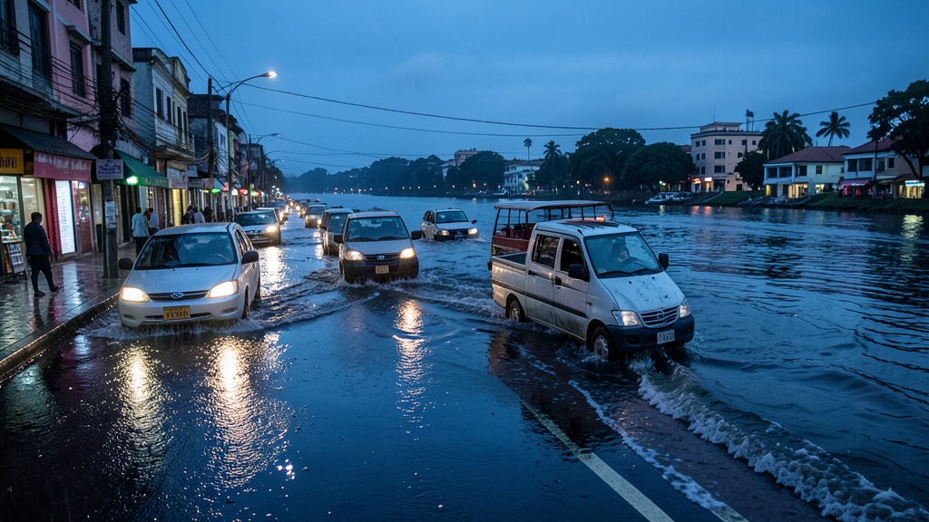 Río Milagro registra nuevo incremento y alerta a vecinos por riesgo de inundaciones