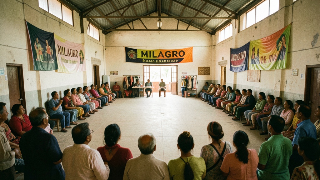 UREM Naranjito recibe reconocimiento institucional de Bomberos de Milagro