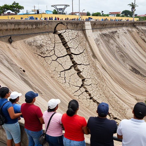 Nivel del embalse Mazar baja 6 metros en 13 días: alerta para el Guayas