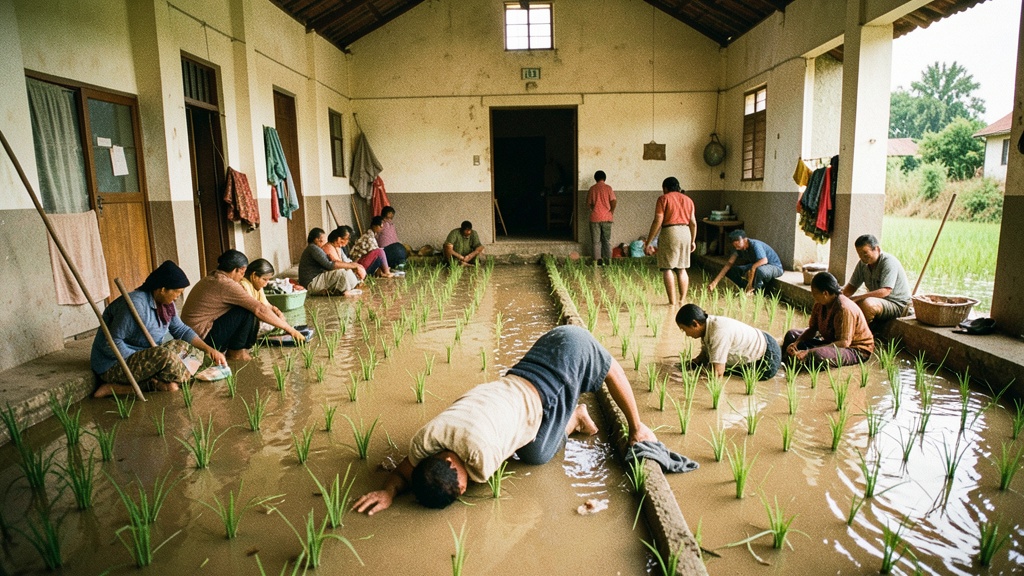 Más de mil familias en Milagro requieren alojamiento temporal por lluvias