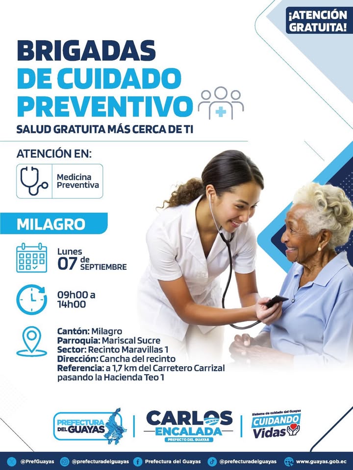 Brigada de Cuidados Preventivos de Maravillas 1 refuerza la salud en Huaques