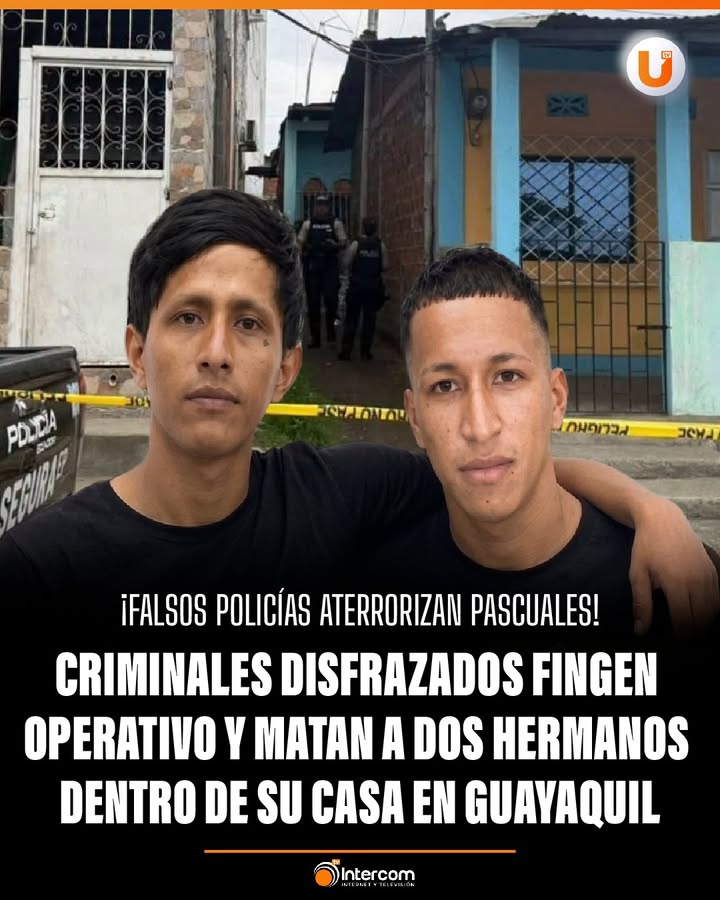 Falsos policías asesinan a dos hermanos en Pascuales: una nueva modalidad delictiva
